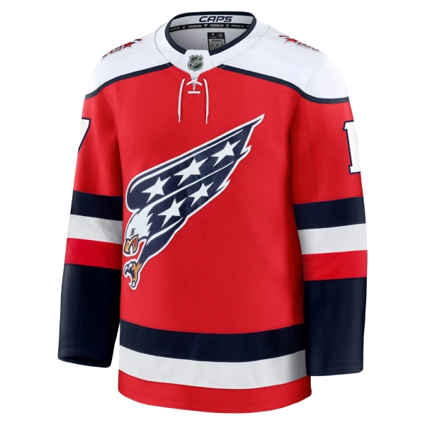Fanatics Washington Capitals Dylan Strome Pelipaita 2025-2026 Kolmos Premium Punainen