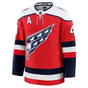 Fanatics Washington Capitals Tom Wilson Pelipaita 2025-2026 Kolmos Premium Punainen