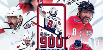 Ovetškinin 900. uramaali: Jääkiekkolegenda ja NHL:n historian ensimmäinen