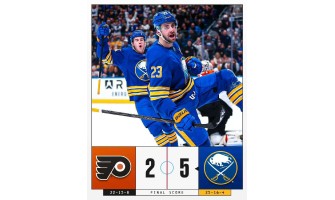 Nuori armeija paljastettu: Buffalo Sabresin pelipaidat käynnistävät voittoputken