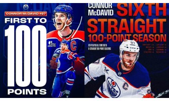 100 pisteen dynastia ja lopullinen kruunu: Conor McDavidin jääkiekkolegenda