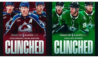 Avalanche ja Stars ovat varmistaneet paikkansa jääkiekon huipulla.