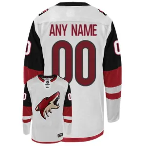 Adidas Arizona Coyotes Pelipaita Valkoinen ( Omalla Nimellä ) Adidas Arizona Coyotes Pelipaita Valkoinen ( Omalla Nimellä )