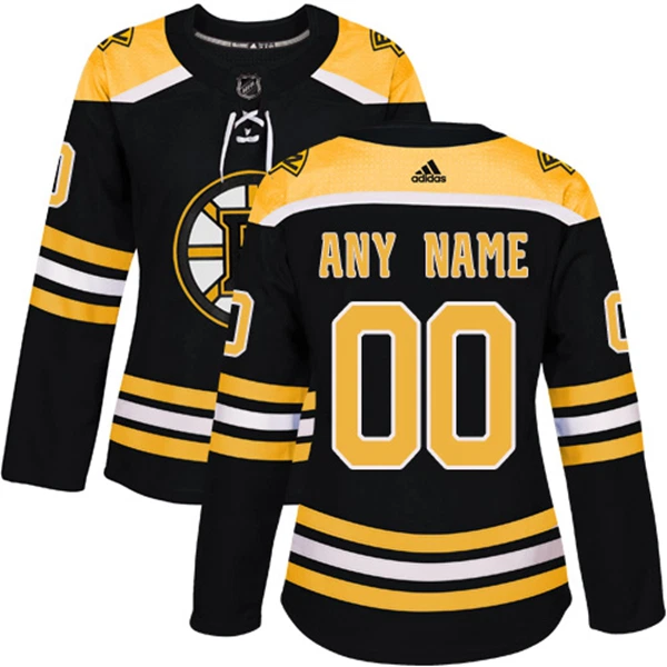 Adidas Boston Bruins Naisten Pelipaita Authentic Musta ( Omalla Nimellä ) Adidas Boston Bruins Naisten Pelipaita Authentic Musta ( Omalla Nimellä )