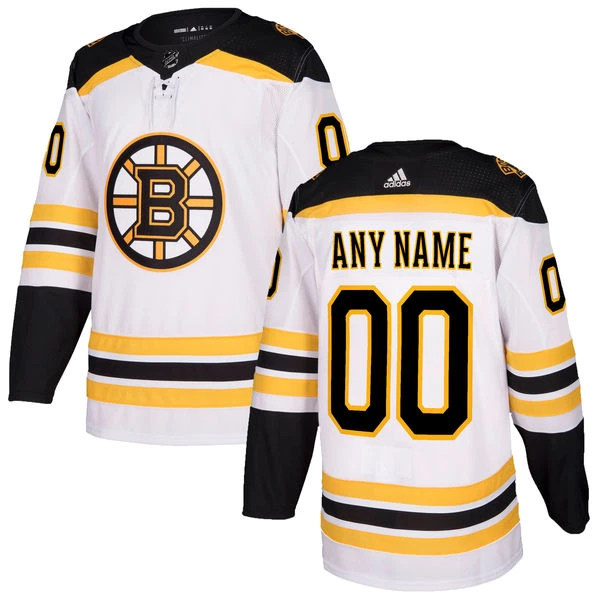 Adidas Boston Bruins Pelipaita Authentic Valkoinen ( Omalla Nimellä ) Adidas Boston Bruins Pelipaita Authentic Valkoinen ( Omalla Nimellä )