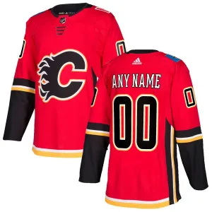 Adidas Calgary Flames Pelipaita Authentic Punainen ( Omalla Nimellä ) Adidas Calgary Flames Pelipaita Authentic Punainen ( Omalla Nimellä )