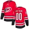 Adidas Carolina Hurricanes Naisten Pelipaita Authentic Punainen ( Omalla Nimellä )
