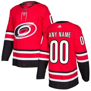 Adidas Carolina Hurricanes Pelipaita Authentic Punainen ( Omalla Nimellä )