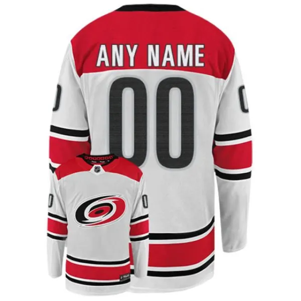 Adidas Carolina Hurricanes Pelipaita Valkoinen ( Omalla Nimellä ) Adidas Carolina Hurricanes Pelipaita Valkoinen ( Omalla Nimellä )