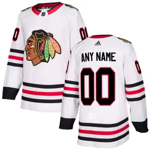 Adidas Chicago Blackhawks Pelipaita Authentic Valkoinen ( Omalla Nimellä )