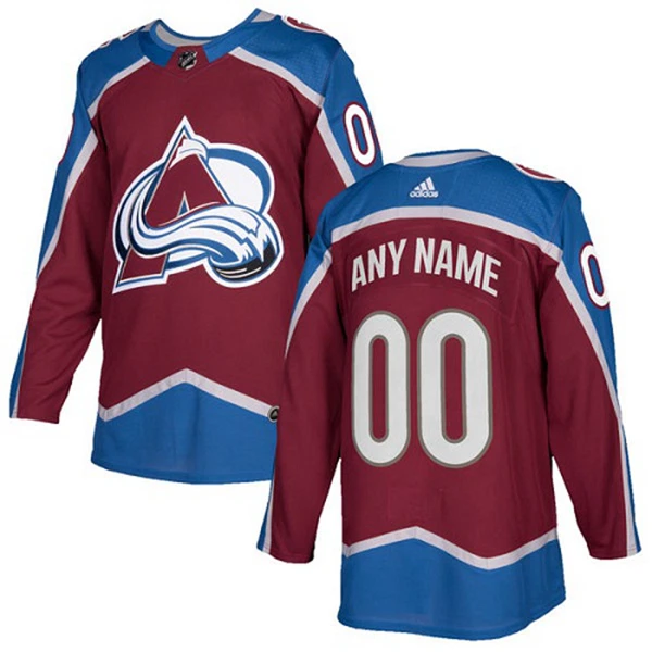 Adidas Colorado Avalanche Pelipaita Authentic Punainen ( Omalla Nimellä ) Adidas Colorado Avalanche Pelipaita Authentic Punainen ( Omalla Nimellä )