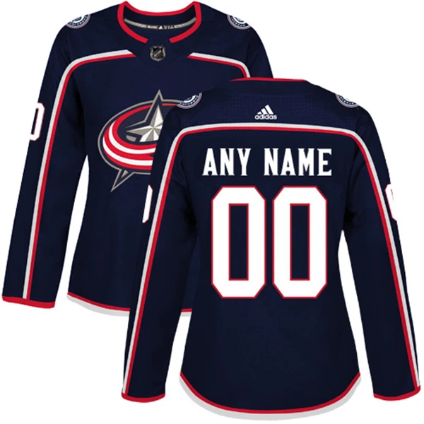 Adidas Columbus Blue Jackets Naisten Pelipaita Authentic Navy ( Omalla Nimellä ) Adidas Columbus Blue Jackets Naisten Pelipaita Authentic Navy ( Omalla Nimellä )