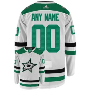 Adidas Dallas Stars Pelipaita Valkoinen ( Omalla Nimellä )