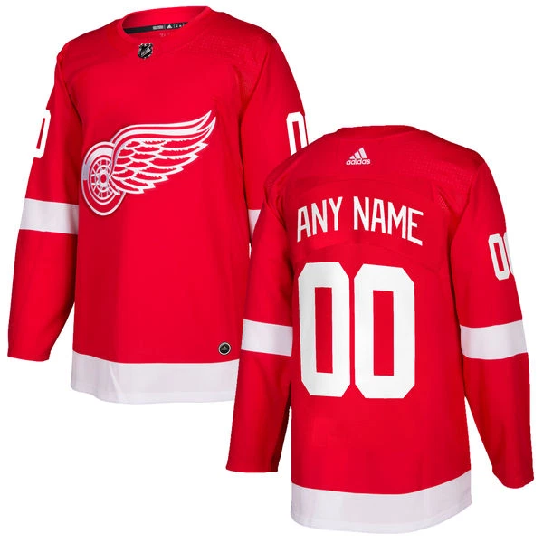 Adidas Detroit Red Wings Pelipaita Authentic Punainen ( Omalla Nimellä ) Adidas Detroit Red Wings Pelipaita Authentic Punainen ( Omalla Nimellä )