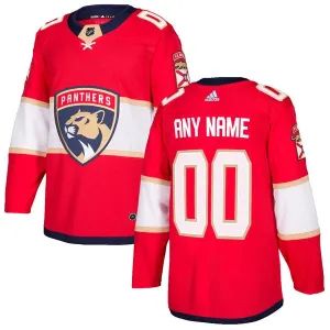 Adidas Florida Panthers Pelipaita Authentic Punainen ( Omalla Nimellä )