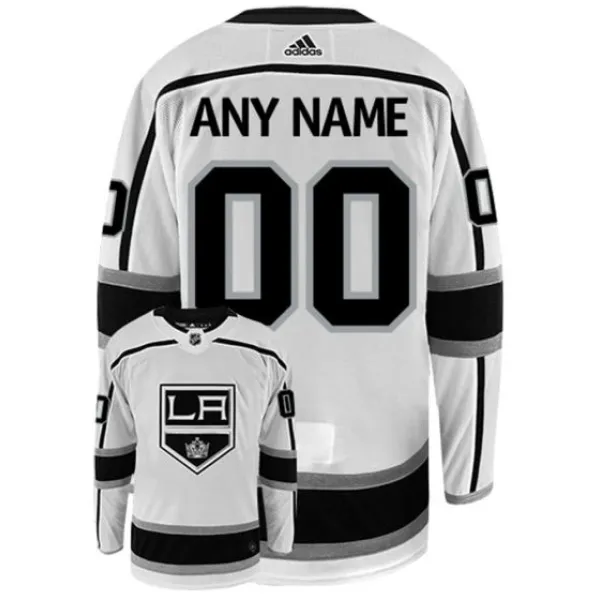 Adidas Los Angeles Kings Pelipaita Valkoinen ( Omalla Nimellä ) Adidas Los Angeles Kings Pelipaita Valkoinen ( Omalla Nimellä )