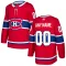 Adidas Montreal Canadiens Pelipaita Authentic Punainen ( Omalla Nimellä )