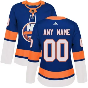Adidas New York Islanders Naisten Pelipaita Authentic Sininen ( Omalla Nimellä )