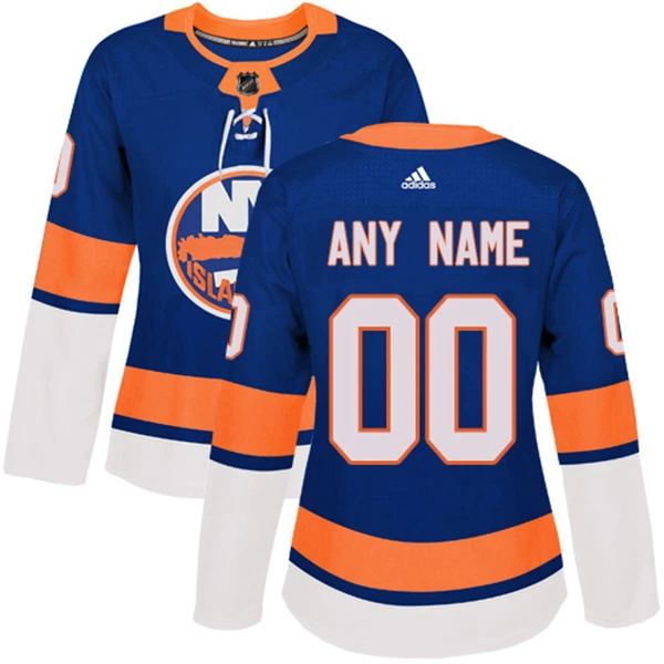 Adidas New York Islanders Naisten Pelipaita Authentic Sininen ( Omalla Nimellä ) Adidas New York Islanders Naisten Pelipaita Authentic Sininen ( Omalla Nimellä )