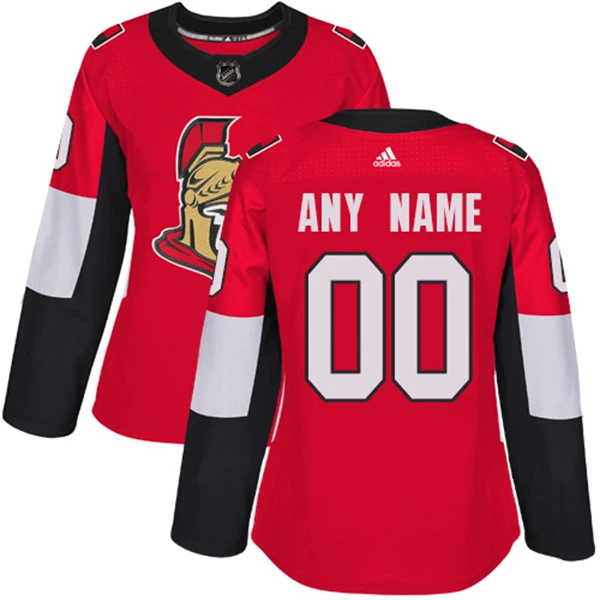 Adidas Ottawa Senators Naisten Pelipaita Authentic Punainen ( Omalla Nimellä ) Adidas Ottawa Senators Naisten Pelipaita Authentic Punainen ( Omalla Nimellä )