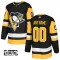 Adidas Pittsburgh Penguins Lasten Pelipaita Authentic Musta ( Omalla Nimellä )