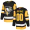 Adidas Pittsburgh Penguins Pelipaita Authentic Musta ( Omalla Nimellä )