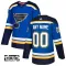 Adidas St. Louis Blues Lasten Pelipaita Authentic Sininen ( Omalla Nimellä )