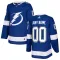 Adidas Tampa Bay Lightning Pelipaita Authentic Sininen ( Omalla Nimellä )