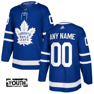 Adidas Toronto Maple Leafs Lasten Pelipaita Authentic Sininen ( Omalla Nimellä )