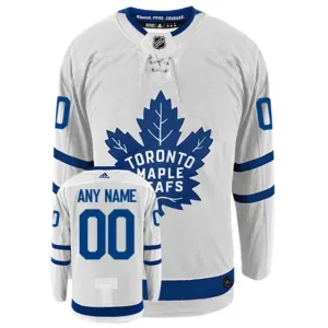 Adidas Toronto Maple Leafs Pelipaita Valkoinen ( Omalla Nimellä )