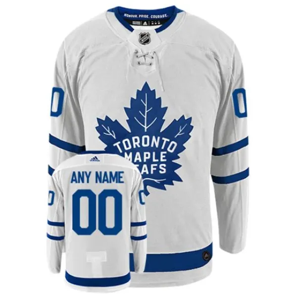 Adidas Toronto Maple Leafs Pelipaita Valkoinen ( Omalla Nimellä ) Adidas Toronto Maple Leafs Pelipaita Valkoinen ( Omalla Nimellä )