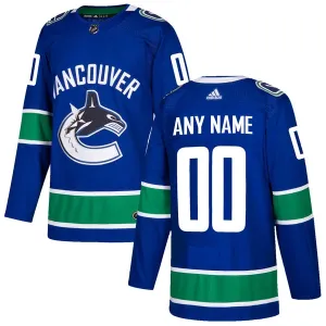 Adidas Vancouver Canucks Pelipaita Authentic Sininen ( Omalla Nimellä )