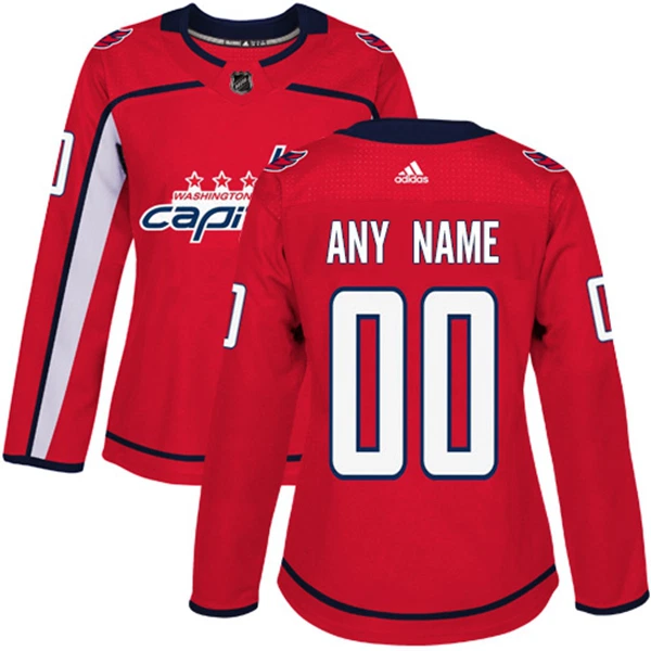 Adidas Washington Capitals Naisten Pelipaita Authentic Punainen ( Omalla Nimellä ) Adidas Washington Capitals Naisten Pelipaita Authentic Punainen ( Omalla Nimellä )