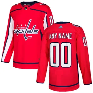Adidas Washington Capitals Pelipaita Authentic Punainen ( Omalla Nimellä )
