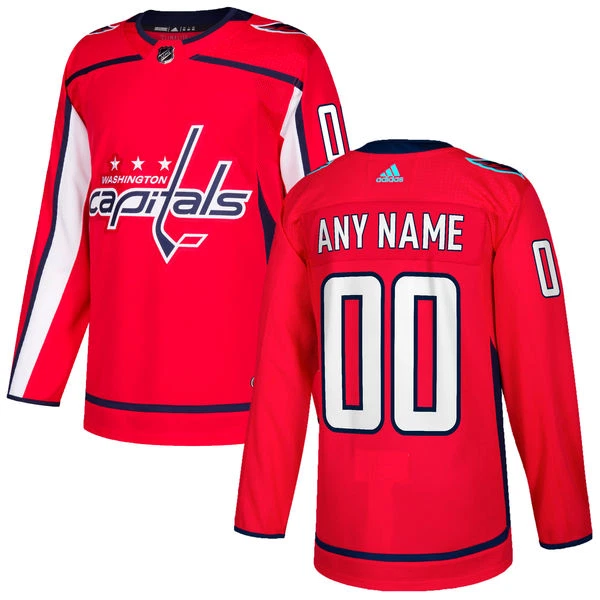 Adidas Washington Capitals Pelipaita Authentic Punainen ( Omalla Nimellä ) Adidas Washington Capitals Pelipaita Authentic Punainen ( Omalla Nimellä )