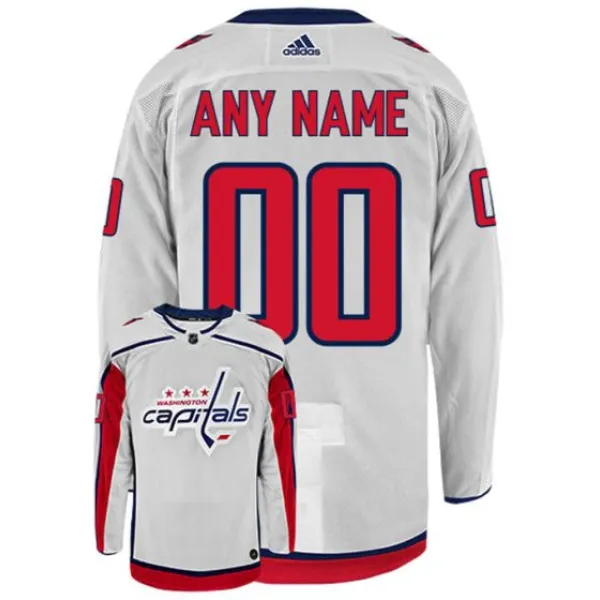 Adidas Washington Capitals Pelipaita Valkoinen ( Omalla Nimellä ) Adidas Washington Capitals Pelipaita Valkoinen ( Omalla Nimellä )