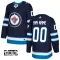 Adidas Winnipeg Jets Lasten Pelipaita Authentic Navy ( Omalla Nimellä )