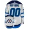 Adidas Winnipeg Jets Pelipaita Valkoinen ( Omalla Nimellä )