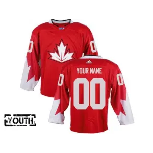 Kanada Lasten Pelipaita Punainen ( Omalla Nimellä ) Kanada Lasten Pelipaita Punainen ( Omalla Nimellä )