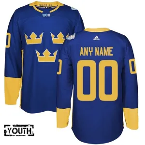 Ruotsi Lasten Pelipaita Premier ( Omalla Nimellä )