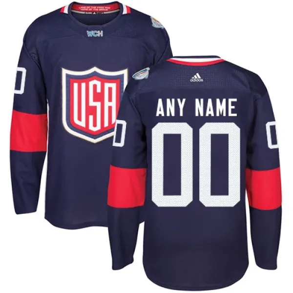 USA Pelipaita Premier Sininen ( Omalla Nimellä )