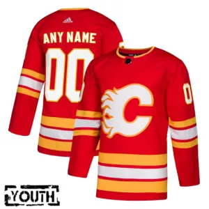 Adidas Calgary Flames Lasten Pelipaita Kolmos Authentic ( Omalla Nimellä ) Adidas Calgary Flames Lasten Pelipaita Kolmos Authentic ( Omalla Nimellä )