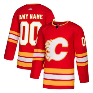 Adidas Calgary Flames Pelipaita Kolmos Authentic ( Omalla Nimellä ) Adidas Calgary Flames Pelipaita Kolmos Authentic ( Omalla Nimellä )
