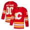 Adidas Calgary Flames Pelipaita Kolmos Authentic ( Omalla Nimellä )
