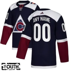 Adidas Colorado Avalanche Lasten Pelipaita Kolmos Authentic ( Omalla Nimellä )