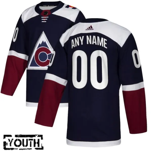Adidas Colorado Avalanche Lasten Pelipaita Kolmos Authentic ( Omalla Nimellä ) Adidas Colorado Avalanche Lasten Pelipaita Kolmos Authentic ( Omalla Nimellä )