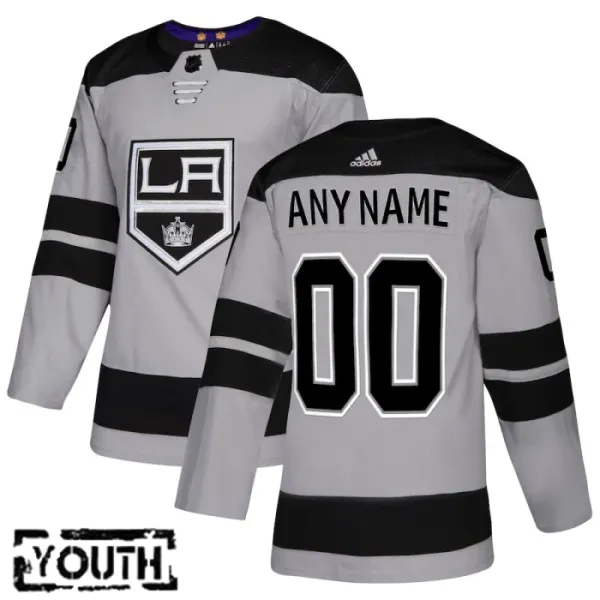 Adidas Los Angeles Kings Lasten Pelipaita Kolmos Authentic ( Omalla Nimellä ) Adidas Los Angeles Kings Lasten Pelipaita Kolmos Authentic ( Omalla Nimellä )