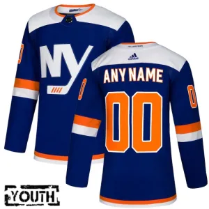 Adidas New York Islanders Lasten Pelipaita Kolmos Authentic ( Omalla Nimellä )