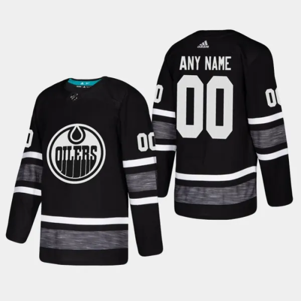 Adidas NHL Edmonton Oilers Pelipaita All Star 2019 Authentic Musta ( Omalla Nimellä ) Adidas NHL Edmonton Oilers Pelipaita All Star 2019 Authentic Musta ( Omalla Nimellä )