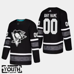 Adidas NHL Pittsburgh Penguins Lasten Pelipaita All Star 2019 Authentic Musta ( Omalla Nimellä ) Adidas NHL Pittsburgh Penguins Lasten Pelipaita All Star 2019 Authentic Musta ( Omalla Nimellä )